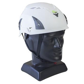 INDUSTRIAL HARD HAT VENTED QTECH - RUBBER CRADLE LINER TO ABSORB SHOCK