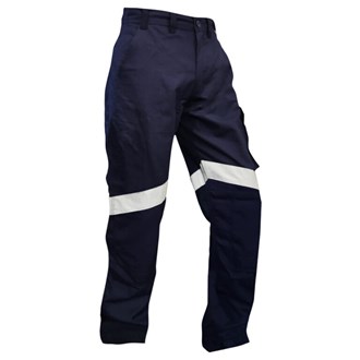 240gsm 11cal FR Navy Cotton Cargo Pants