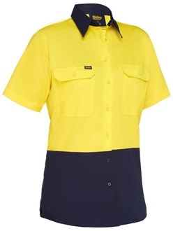 Women's Cool Lightweight Hi Vis Drill Shirt