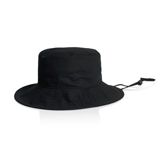 WIDE BRIM BUCKET HAT - Mid Weight, Cotton, One Size for All
