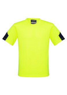 MENS HI VIS SQUAD TEE SHIRT - Polyester midweight, breathable and comfortable