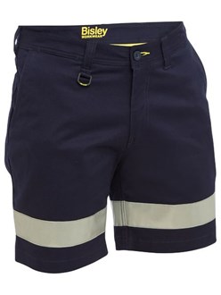 Taped Stretch Cotton Drill Short Short